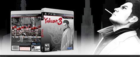 Yakuza 3 Playstation 3 Box Art Cover By Aless
