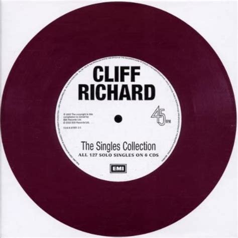 Cliff Richard The Singles Collection All 127 Solo Singles