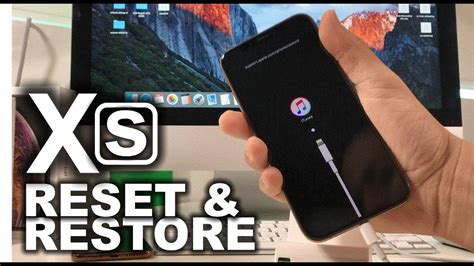 How To Reset And Restore Your Apple Iphone Xs Factory Reset Youtube
