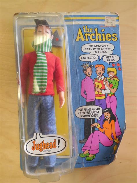 The Archies Jughead Dollaction Figure Original Card Marx 1975 Ebay