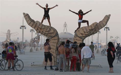 Burning Man 2013 Record Crowds Visit Nevadas Black Rock Desert