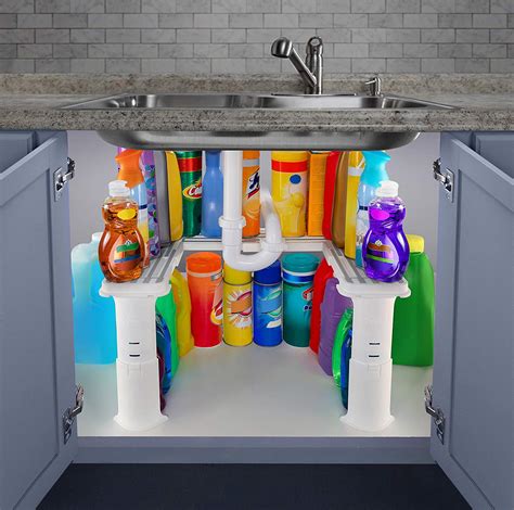 Create Extra Storage With The Under Sink Organizer Getdatgadget
