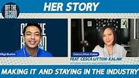 HER STORY: CESCA LITTON's broadcast journey. "It's how you stay in the ...