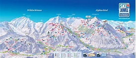 BERGFEX: Plano de pista Alpbach / Ski Juwel Alpbachtal Wildschönau ...