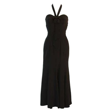 Ungaro 30s Inspired Black Beauty Gown At 1stdibs