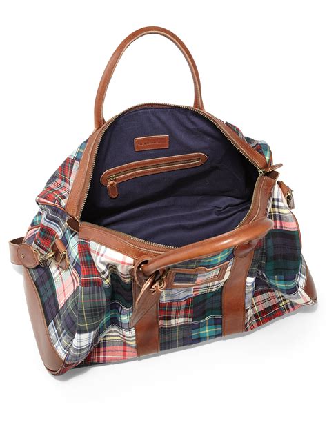 Choose exquisite pieces from the vast collection of lovely polo ladies handbags on alibaba.com. Polo ralph lauren Cotton Madras Duffel Bag for Men | Lyst