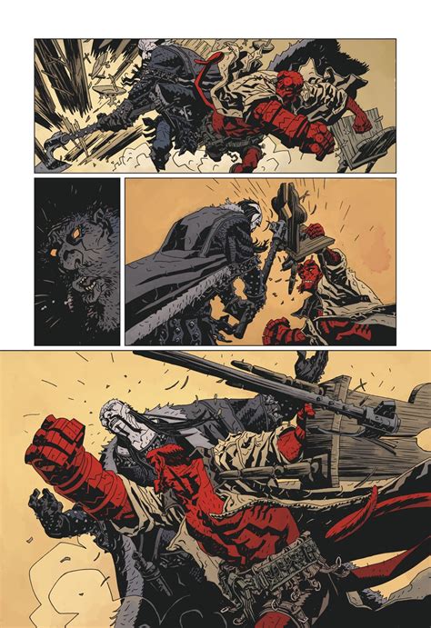 Premium Format Hellboy Comic Book Version Page 7