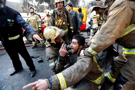 Dozens Of Firefighters Killed As Iconic Building In Tehran