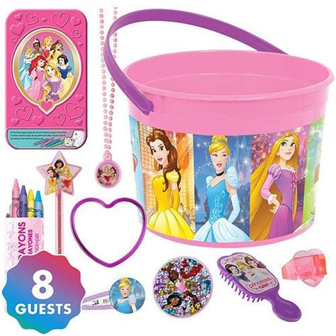 Disney Princess Ultimate Favor Kit For 8 Guests Party City Disney