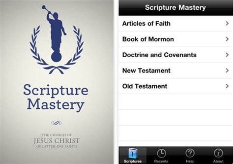 Lds Scripture Mastery Mobile App Lds365 Resources From The Church