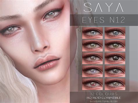 The Sims Resource Sayasims Eyes N12