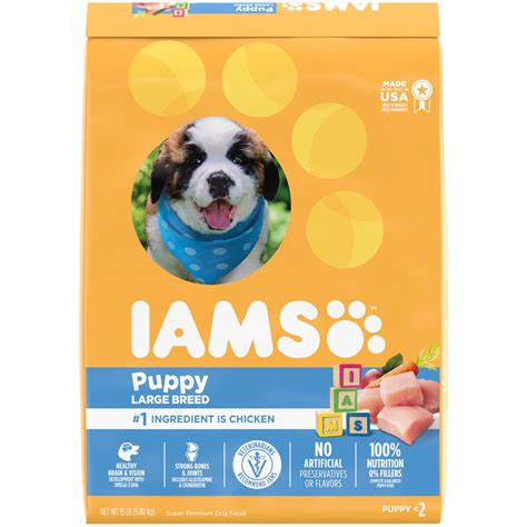 Iams Proactive Health Smart Puppy With Real Chicken Large Breed Dry