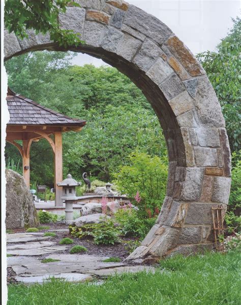 Garden Stone Arch Gate Арка