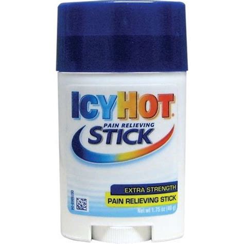 Icy Hot Pain Relieving Stick 175 Oz Pack Of 4
