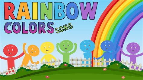 Rainbow Colors Song Sing And Learn The Colors Of Rainbow Youtube