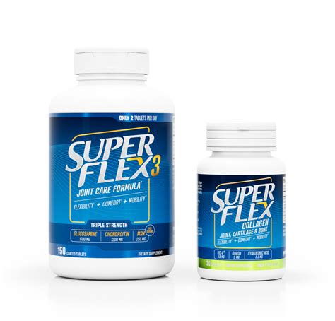 Superflex 3 And Superflex Ucii Value Pack Joint Supplements