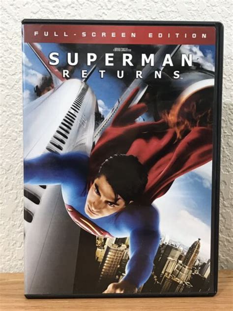 Superman Returns Dvd 2006 Dc Full Screen Edition ~ Region 1 Ebay