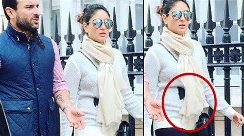 Is Kareena Is Pregnant Kareena Kapoor And Saif Have Been Strolling The Streets Of Rome And