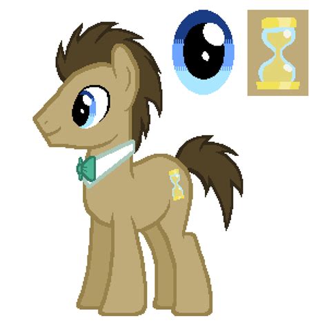 Dr Hooves Time Turner Friendship Is Magic Color Guide Mlp Vector