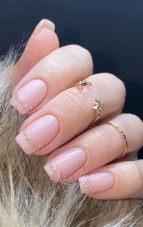 40 Modern French Style Nails To Be Wearing In 2022 Glitter Dot French