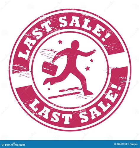 Last Sale Stock Images - Image: 22647934