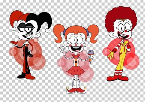 Luan Loud Clown Art Leni Loud Png Clipart Art Cartoon Character