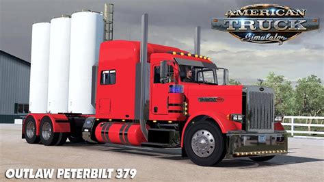 American Truck Simulator Outlaw Peterbilt 379 V33 Ats Mods 138