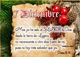 7 Diciembre *** † Blogs Cristianos