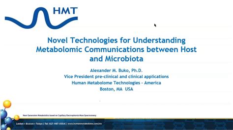 Novel Technologies For Understanding Metabolomic Communications Between