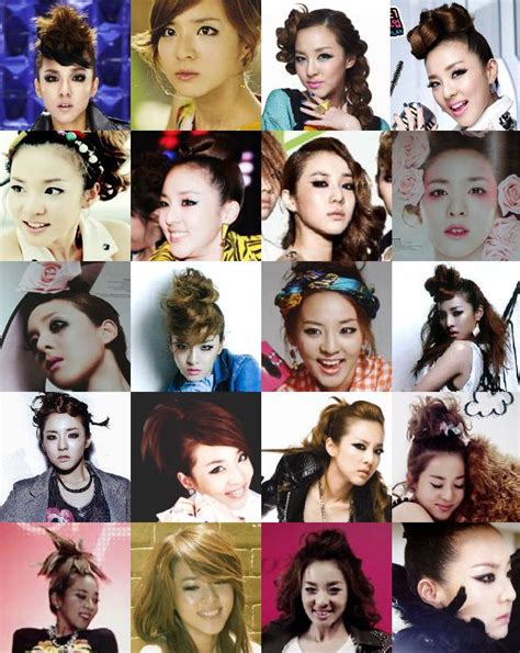 Pictures The Many Hairstyles Of Dara From 2ne1 Daily K Pop News