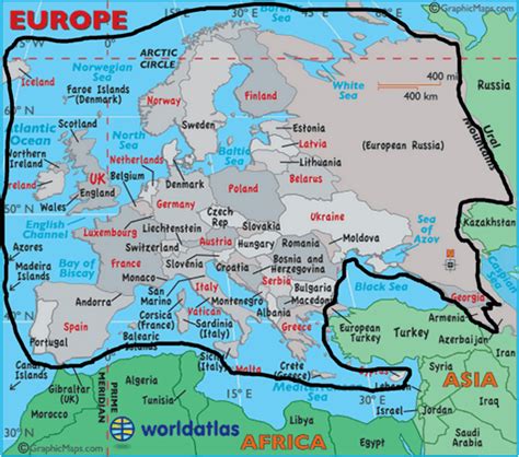 Map Europe And Asia United States Map