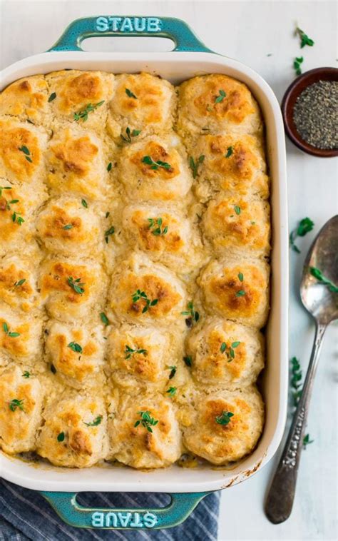 Banquet homestyle bakes come with everything you need to make a fresh, hot meal your entire family will love! Chicken and Biscuits | Healthy Casserole Recipe
