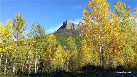 Northern Interior British Columbia Fall At China Nose Mountain Houston