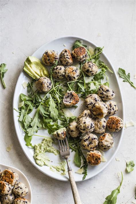 Start the dish before you leave, and by the time you get home, it's done, and ready to serve! Black Rice Chicken Meatballs | thealmondeater.com ...