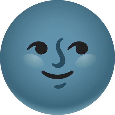 New Moon Face Emoji Download For Free Iconduck