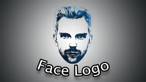 How To Create Face Logo In Photoshop Cc 2022 । Make Face Logo Design