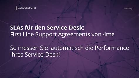 First Line Support Agreements Servicemanagementtools