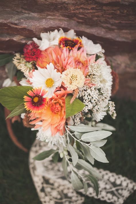 Jewel Toned Barn Wedding Missoula Natural Floral Design Earth