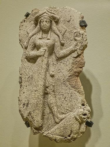 Plaque Depicting The Goddess Ishtar Babylon Modern Iraq 2nd
