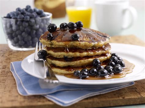 Blueberry Whole Wheat Pancakes Driscolls