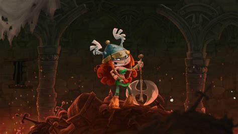 Rayman Legends Features An All New Character Namedbarbara Giant Bomb