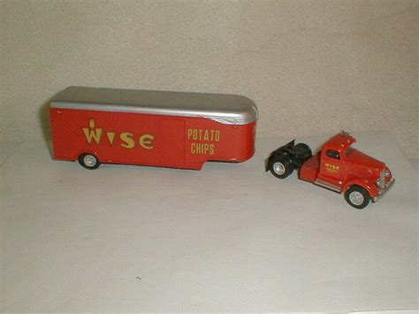Dehanes Models Rare Wise Potato Chips Tractor Trailer Truck Handcrafted