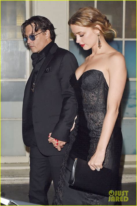 Johnny Depp And Amber Heard Hold Hands After The Gq Men Of The Year Awards 2014 Photo 3189112