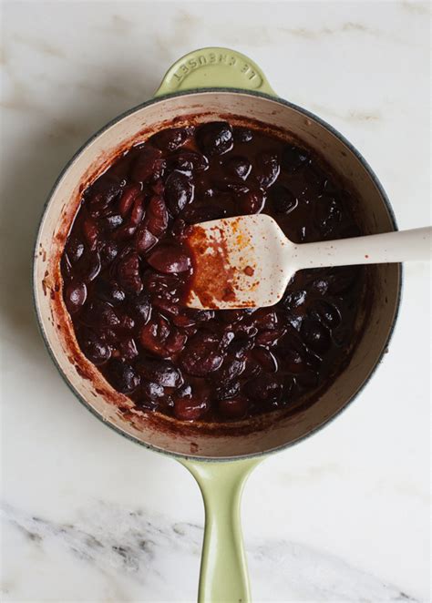 Add olive oil to a preheated sauté pan. Cherry BBQ Sauce Recipe | Fresh Tastes Blog | PBS Food