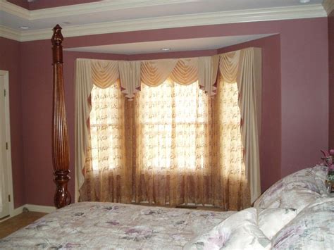 Window Treatments Bay Window Window Treatments Bedroom Bay Window