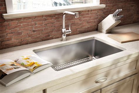 The sink is available in multiple sizes, so you can easily find one that suits your kitchen. Best Material For Kitchen Sink - HomesFeed