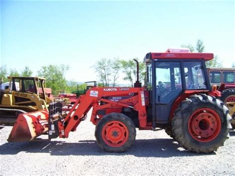 254 Kubota M5400 4wd Tractor Wloadercabair Lot 254