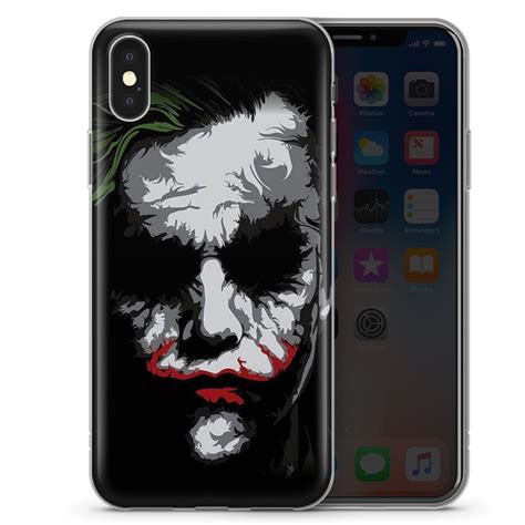 Joker Phone Case Joker Phone Cover For Iphone 13 12 11 X Xs Etsy
