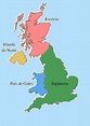 Grã-Bretanha: o que é, mapa e diferença do Reino Unido e Inglaterra ...