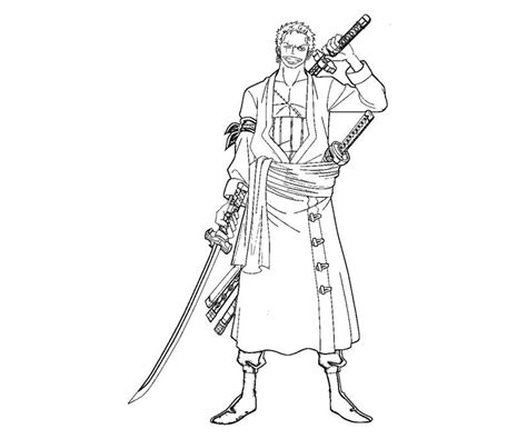 You can choose many colors to make various picture. Zoro Coloring Pages - Coloring Home